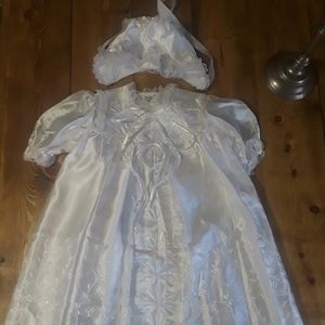 4 piece baptismal dress